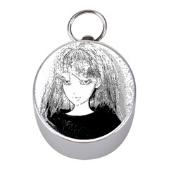 Girl Mini Silver Compasses by snowwhitegirl