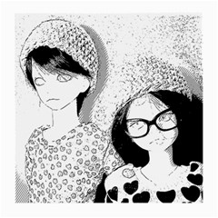 Twins Medium Glasses Cloth by snowwhitegirl