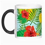 Orange Tropics Blue Morph Mugs Left