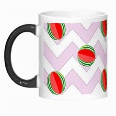 Watermelon Chevron Morph Mugs by snowwhitegirl