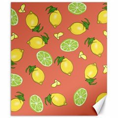 Lemons And Limes Peach Canvas 20  X 24   by snowwhitegirl