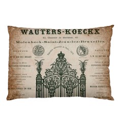 Building News Pillow Case (two Sides) by vintage2030