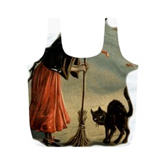 Witch 1461961 1920 Full Print Recycle Bag (m) by vintage2030