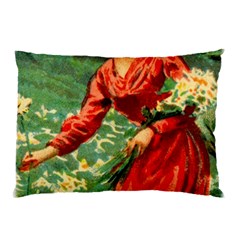 Lady 1334282 1920 Pillow Case by vintage2030