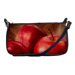 Three Red Apples Shoulder Clutch Bag by FunnyCow