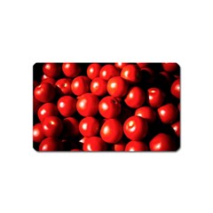 Pile Of Red Tomatoes Magnet (name Card) by FunnyCow