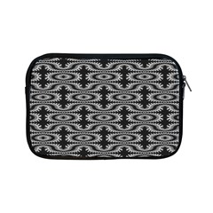 Monochrome Centipede Arabesque Apple Ipad Mini Zipper Cases by linceazul