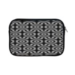 Monochrome Centipede Arabesque Apple iPad Mini Zipper Cases Front