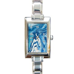 Tsunami Rectangle Italian Charm Watch by WILLBIRDWELL