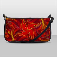 Colorful Abstract Ethnic Style Pattern Shoulder Clutch Bag by dflcprints