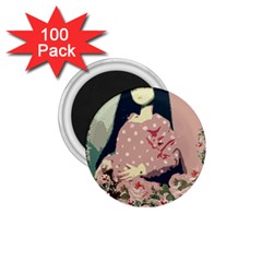 Rose Floral Doll 1 75  Magnets (100 Pack)  by snowwhitegirl