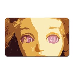 Butterfly Eyes Magnet (rectangular) by snowwhitegirl