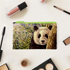 Panda Cosmetic Bag (xs) by ArtByThree