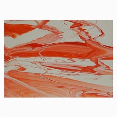 Orange Swirl Large Glasses Cloth by WILLBIRDWELL