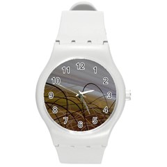 Static Round Plastic Sport Watch (m) by WILLBIRDWELL