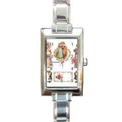 Children 1436665 1920 Rectangle Italian Charm Watch by vintage2030