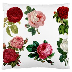 Roses 1770165 1920 Large Flano Cushion Case (one Side) by vintage2030