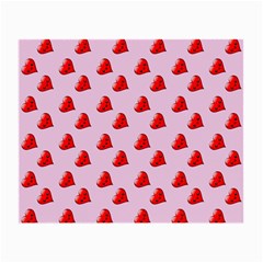 Kawai Hearts Small Glasses Cloth by snowwhitegirl