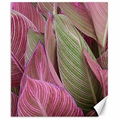 Pink Leaves Canvas 20  X 24  by snowwhitegirl