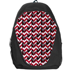 Vintage Camera Chevron Backpack Bag by snowwhitegirl