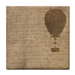 Letter Balloon Tile Coasters by vintage2030