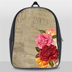 Flower 1646069 1920 School Bag (large) by vintage2030