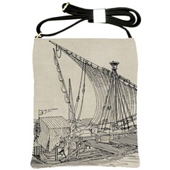 Ship 1515860 1280 Shoulder Sling Bag by vintage2030