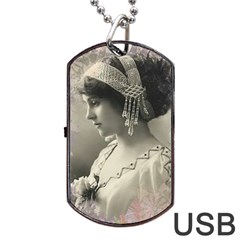 Vintage 1501540 1920 Dog Tag Usb Flash (one Side) by vintage2030