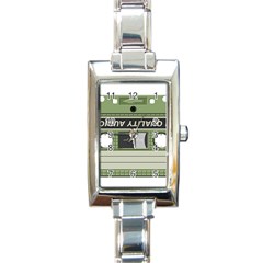 Cassette 40267 1280 Rectangle Italian Charm Watch by vintage2030