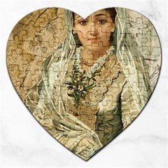 Vintage 1229015 1920 Jigsaw Puzzle (heart) by vintage2030