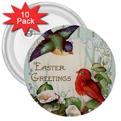 Easter 1225824 1280 3  Buttons (10 Pack)  by vintage2030