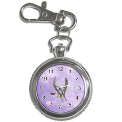 Cute Little Pegasus With Butterflies Key Chain Watches by FantasyWorld7