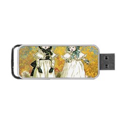 Little Victorian Girls Portable Usb Flash (two Sides) by snowwhitegirl