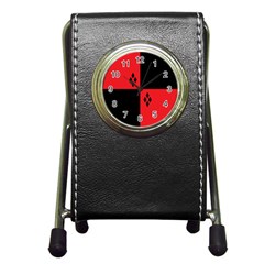 Harley Pen Holder Desk Clock by raeraeshescrafty