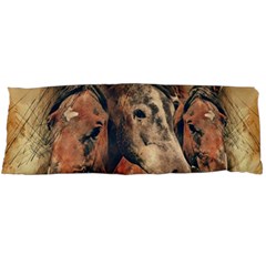 Head Horse Animal Vintage Body Pillow Case (dakimakura) by Simbadda