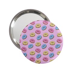 Donuts Pattern 2 25  Handbag Mirrors by Valentinaart