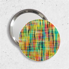 Yellow Blue Red Stripes                                                        2 25  Handbag Mirror by LalyLauraFLM