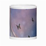 The Wonderful Moon With Butterflies Morph Mugs Center