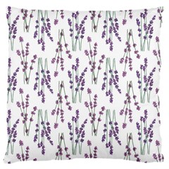 Flower Pattern Pattern Design Large Cushion Case (one Side) by Celenk