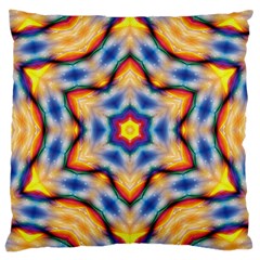 Pattern Abstract Background Art Large Cushion Case (one Side) by Celenk