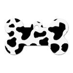 Cheetah print Dog Tag Bone (One Side) Front