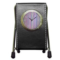 Broken Tv Screen Pen Holder Desk Clock by dressshop