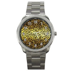 Leopard Version 2 Sport Metal Watch by dressshop