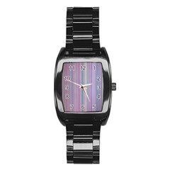 Broken Tv Screen Stainless Steel Barrel Watch by dressshop