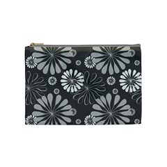 Floral Pattern Cosmetic Bag (medium) by Hansue