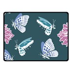 Butterfly  Fleece Blanket (Small) 50 x40  Blanket Front