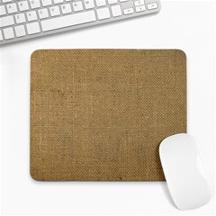 Burlap Coffee Sack Grunge Knit Look Large Mousepads by dressshop