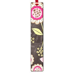 Flowers Wallpaper Floral Decoration Large Book Marks by Sapixe