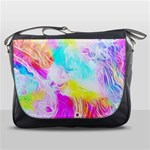 Background Drips Fluid Colorful Messenger Bag Front