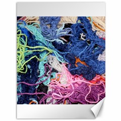 Wool Yarn Colorful Handicraft Canvas 36  X 48  by Sapixe